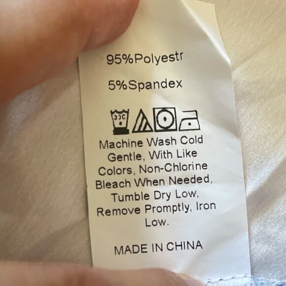 Dalia MacPhee Multicolor Pleated Floral & Chain Print Dress Fully Lined Small - Picture 10 of 10